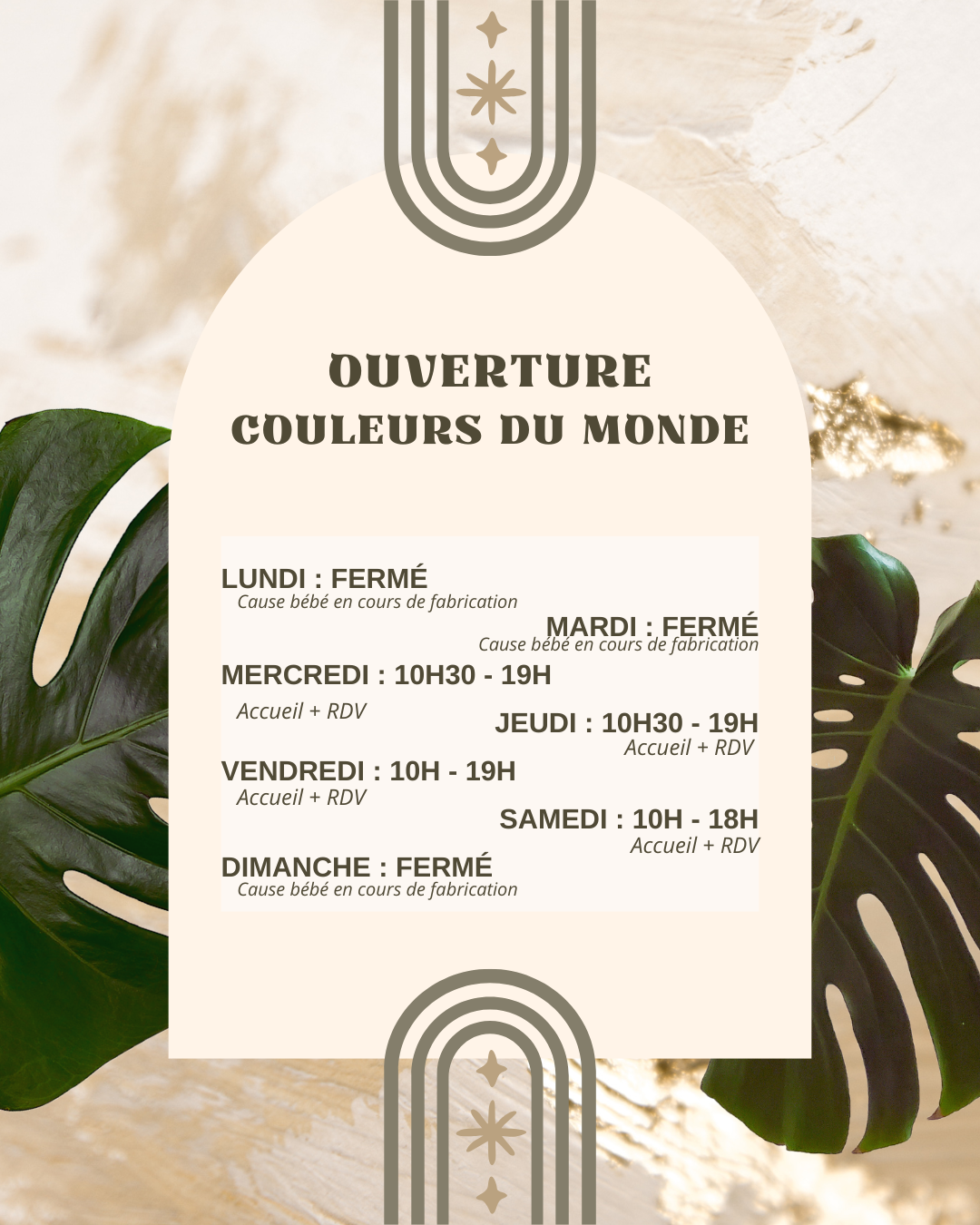 Horaires